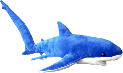Adore Tails The Thresher Shark - Juguete de peluche de 28 pulgadas