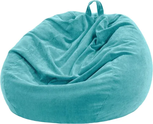 Miniatura 16 de Funda para Silla Puf de 3 pies (Sin Relleno) 35"×43" Almacenamiento Grande de Animales de Peluche Silla Puf Lavable Funda para Silla Puf Grande