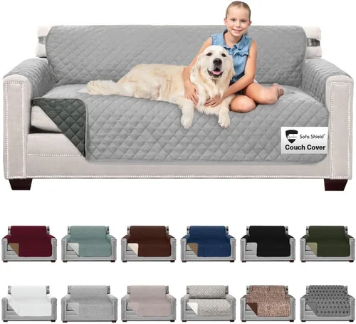 Miniatura 144 de Sofa Shield - Funda para sillón reclinable con correa patentada, protector de cojín, funda reversible diseñada en EE. UU. resistente a manchas