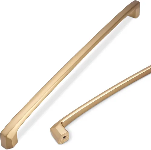 Miniatura 11 de COTYKILEY - Paquete de 10 manijas de gabinete de cocina color latón envejecido de 3 pulgadas (76mm), accesorios dorados para gabinetes de cocina