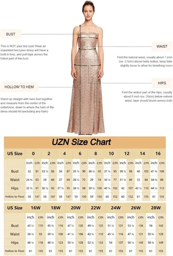 Miniatura 6 de UZN Vestidos de dama de honor para mujer, cuello en V, manga corta, vestido formal de fiesta