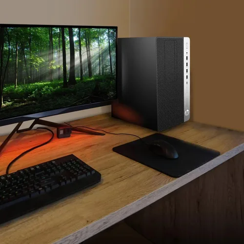 Miniatura 6 de HP ProDesk 600G4 Tower Desktop Computer Intel i7-8700 (3.4) 8 GB DDR4 RAM 250 GB SSD estado sólido Wi-Fi 5G + Bluetooth Windows 11