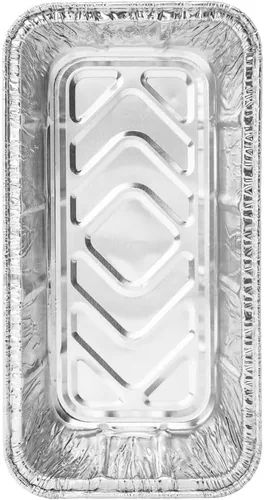 Miniatura 13 de Restaurantware Pastry Tek - Paneras de 8.5 x 4.3 pulgadas, 25 sartenes de aluminio listas para horno, 2 libras, congelables, de aluminio plateado