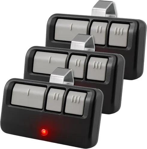 Miniatura 13 de 1 mini para LiftMaster Chamberlain Craftsman universal para puerta de garaje, 893LM 893Max 891LM 371LM 373LM 971LM 973LM 973LM, llavero de 2 botones