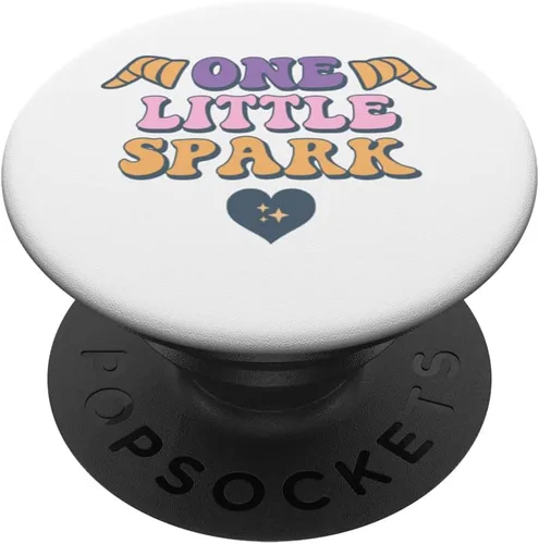 One Little Spark Retro Imagination PopSockets PopGrip intercambiables