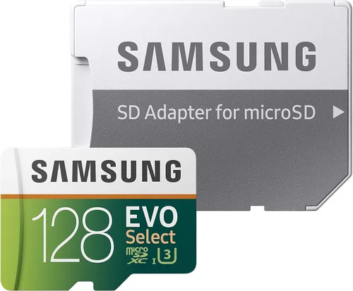 Miniatura 2 de Samsung 64 GB, 100 MB/s (U3) MicroSD EVO Select Tarjeta de memoria con adaptador (MB-ME64GA/AM)