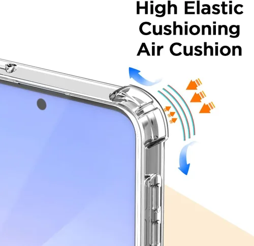 Miniatura 4 de AICase Funda transparente para Samsung Galaxy Z Fold 7, compatible con MagSafe, transparente, protección a prueba de golpes, resistente al