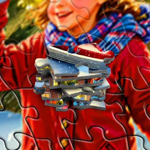 Miniatura 6 de Rocorose Rompecabezas de Navidad para adultos, 1000 piezas con temática de invierno, escena de nieve, fiesta, vacaciones, árbol de Navidad, desafío