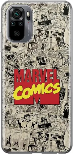 ERT GROUP Funda de teléfono móvil para Xiaomi REDMI Note 10/10S original y con licencia oficial de Marvel, patrón 004 que se adapta de forma óptima