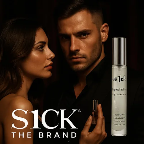 Miniatura 6 de S1ck - Colonia líquida con feromonas infundidas de plata para hombres, feromonas crudas, colonia para hombres, atracción duradera, espray hecho