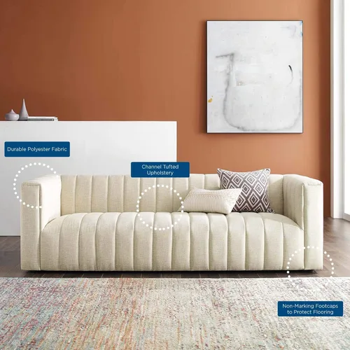 Miniatura 9 de Modway Sofás Reflejos, Beige