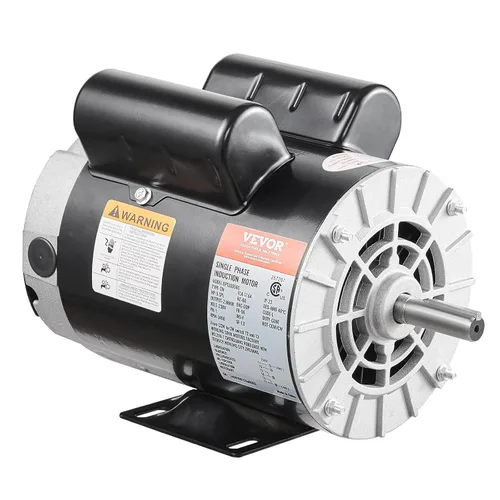 Miniatura 9 de VEVOR Motor eléctrico de compresor de aire SPL 5HP, 230 V 17.6 amperios, marco 56 3450 RPM, eje con llave de 5/8 pulgadas, longitud del eje de 1.88