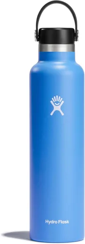 Miniatura 14 de Hydro Flask Botella de agua de acero inoxidable aislado, antiderrames, a prueba de fugas en gris abedul de 21 onzas