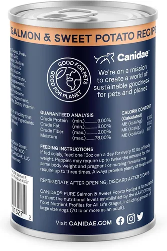 Miniatura 4 de Canidae Alimento húmedo puro sin granos para perros, nutrición equilibrada para apoyar la salud de todo el cuerpo de los perros, rica en proteínas e