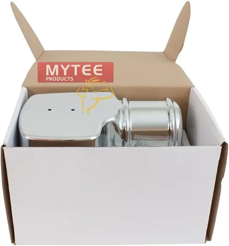 Miniatura 9 de Mytee Products Motor de lona de 600 W 50:1 para sistemas de lona de camión volquete con cubierta cromada, motor de lona de camión volquete