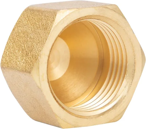 Miniatura 3 de Kits de surtido de tapas de latón con ensanchamiento, conector de tubo con ensanchamiento de 45 grados SAE para tubo OD de 1/4", 5/16", 3/8", 1/2
