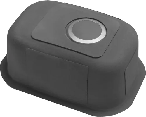 Miniatura 5 de Ruvati Fregadero de Cocina Empotrado de 12 x 18 pulgadas con Esquinas Redondeadas de Un Solo Compartimento - Fregadero de Bar/Preparación de Acero