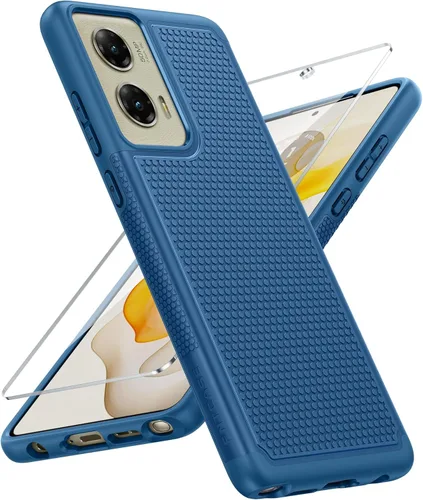 Miniatura 10 de FNTCASE Funda para teléfono Galaxy A14-5G: protección contra caídas de grado militar Samsung A14 5G, probada contra caídas de 14 pies, protector