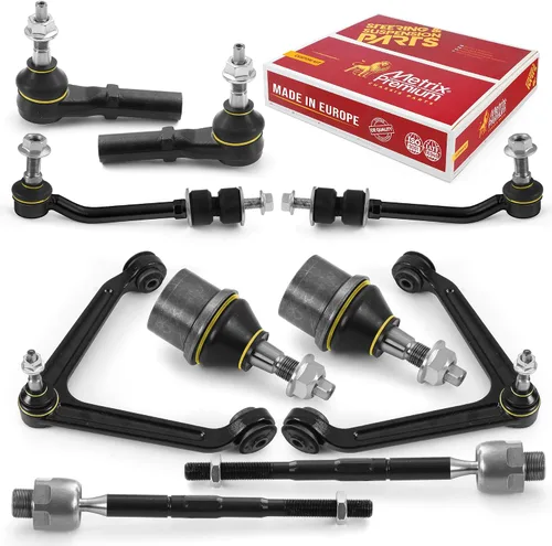 Miniatura 103 de Metrix Premium Chassis Parts - Kit de suspensión delantera de 10 piezas para BMW X5 2007-2013, BMW X6 2008-2014, reemplazo, fabricado en Europa