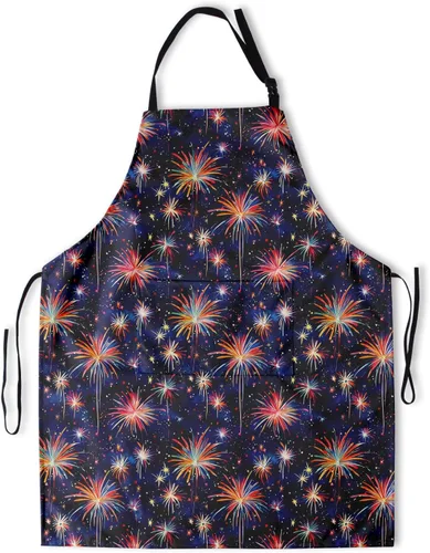 Miniatura 12 de Delantal con bolsillos, delantales para mujeres y hombres, delantal de cocina para cocinar, jardinería, servidor, camarera, pintura