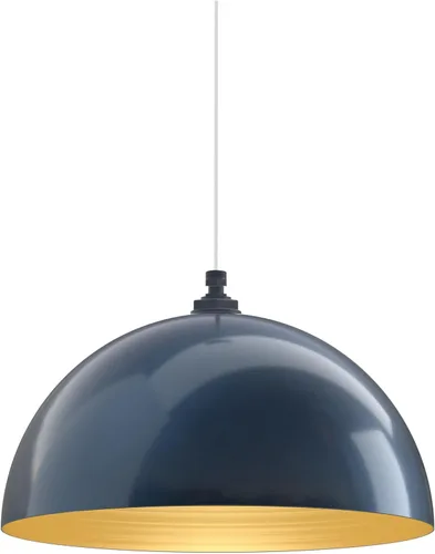 Miniatura 20 de Steel Lighting Co. Brentwood - Lámpara colgante Montada en el techo Domo redondo de 14 pulgadas Estilo moderno contemporáneo de granja