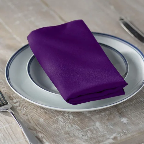 Miniatura 74 de LA Linen Paquete de 10 servilletas de popelina de poli, servilletas de tela suave, servilletas lavables y reutilizables, servilletas de mesa