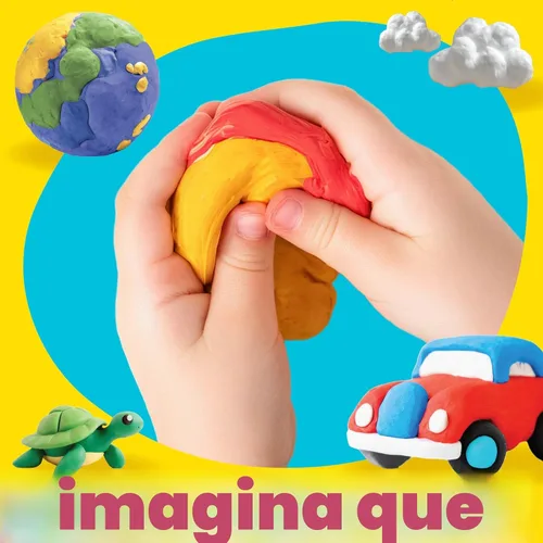 Miniatura 7 de Play-Doh Paquete variado de arcilla seca al aire, arcilla perfumada seca al aire para niños, arcilla de modelado para niños, regalo de artes