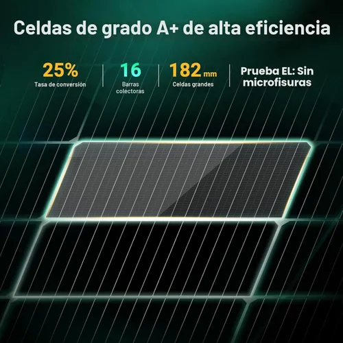 Miniatura 4 de HQST Panel solar bifacial tipo N 16BB 200 W, con 25% de eficiencia, células de grado A+, clasificación IP65 para RV, remolque, marino, techo
