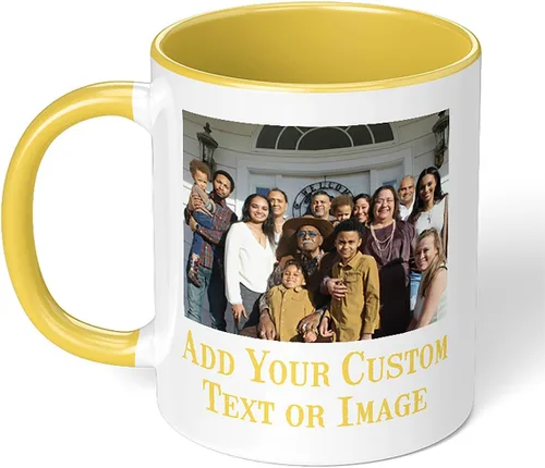 Miniatura 35 de Taza de café personalizada con foto, taza de cerámica personalizada de 11oz, taza de té con foto personalizada, idea única de regalo, Taza Café