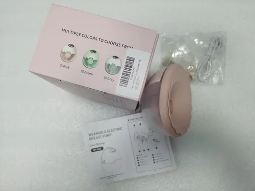 Miniatura 5 de ARICHOMY Extractor de leche manos libres, extractores de leche portátiles con 4 modos, 12 niveles, extracción de leche portátil para trabajo, viajes