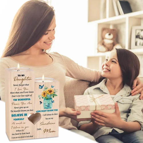 Miniatura 6 de Regalos para hija de parte de mamá: regalos únicos de cumpleaños de Navidad, ideas de regalo para hija adulta para el día de la madre, graduación