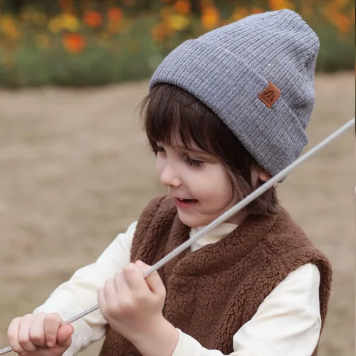 Miniatura 2 de LMLALML Gorro de invierno para niños pequeños, elegante gorro de invierno de punto para niños