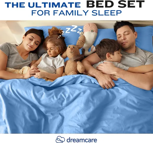 Miniatura 511 de DREAMCARE Juego de sábanas Queen – 6 piezas Sábanas de enfriamiento – hasta 15” Sábanas profundas tamaño Queen – Colección 2500 Supreme – Extra 03