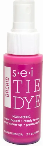 Miniatura 29 de S.E.I. Botella de spray de teñido anudado de caléndula: 2 oz. Spray de tinte de tela no tóxico, tinte permanente para ropa DIY, One Step