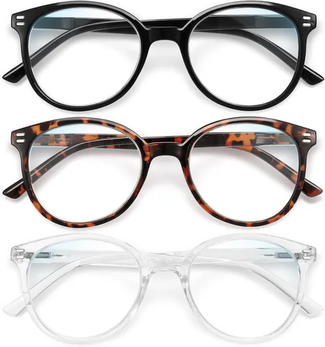 Miniatura 10 de GIBLOGO Reading Glasses for Women/Men Eye Glasses Blue Light Reading Glasses Cheaters Eyeglasses