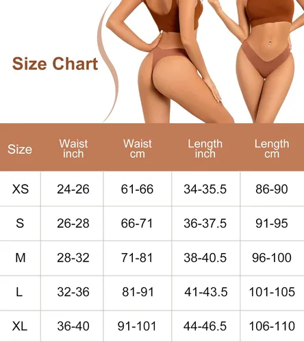 Miniatura 6 de ULTREAGLE Bragas sin costuras para mujer, cómodas, transpirables, paquete de 6