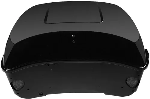 Miniatura 2 de TCMT King - Caja para maletero de motocicleta, almohadilla para respaldo, portaequipajes, altavoces, luces laterales, luz trasera para Harley
