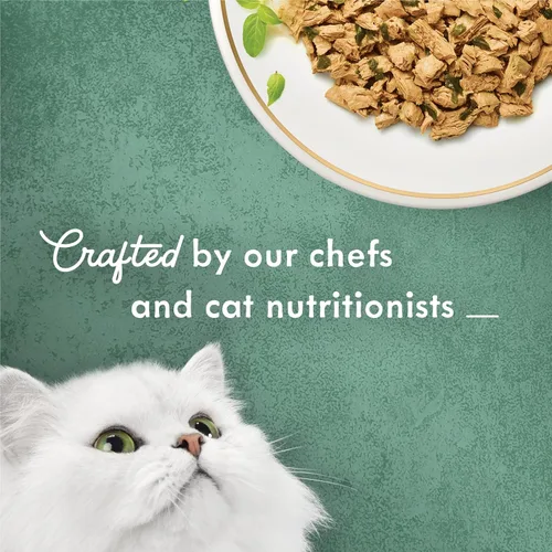 Miniatura 4 de Purina Fancy Feast Comida Húmeda para Gatos Medleys Pollo Desmenuzado de Carne Blanca Fare con Espinacas en Sabroso Caldo de Comida para Gatos