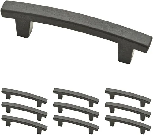 Miniatura 26 de Tiradores de níquel satinado de 5 pulgadas para muebles de cocina y cajones, de Franklin Brass, P29616K-SN-B Níquel cepillado