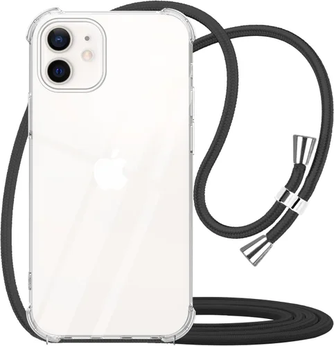 Miniatura 17 de para Google Pixel 6a Funda con Correa Ajustable para Cuello, Hombro y Cruzada Transparente Funda Móvil Duradera, Suave y delgada de Ajuste Perfecto