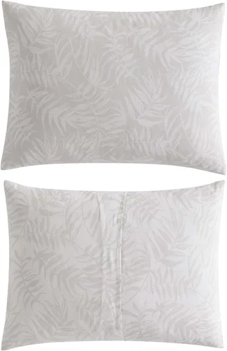Miniatura 4 de Tommy Bahama - Juego de ropa de cama de 8 piezas, edredón de algodón y sábanas con funda de almohada, juego de ropa de cama de inspiración tropical