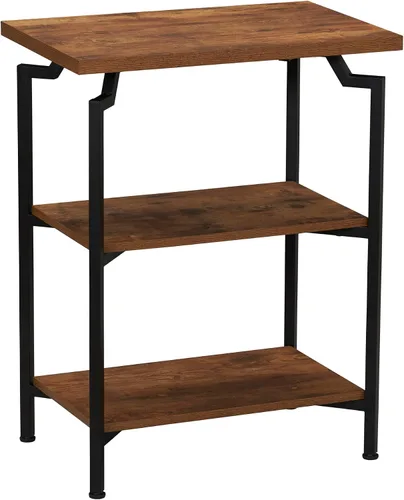 Miniatura 10 de Household Essentials Mesa de centro rectangular de hierro negro y oro