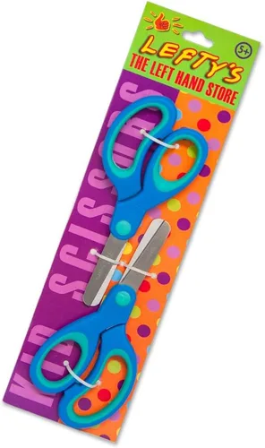Miniatura 2 de Lefty's Tijeras para zurdos de punta redonda para niños, dos unidades Azul