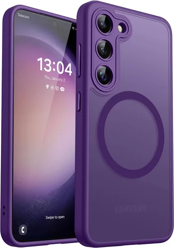 Miniatura 92 de CANSHN Funda diseñada para Samsung Galaxy A16-5G [protección completa de la cámara] [compatible con Magsafe] funda protectora trasera translúcida