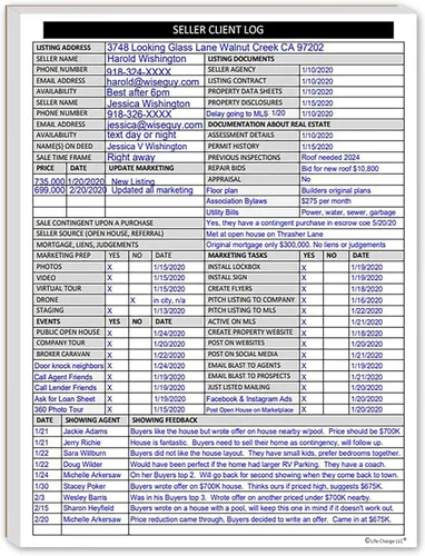 Miniatura 10 de Suministros para agentes inmobiliarios - Bloc de notas de lista de tareas de planificador diario. Documento simple de una página con calendario