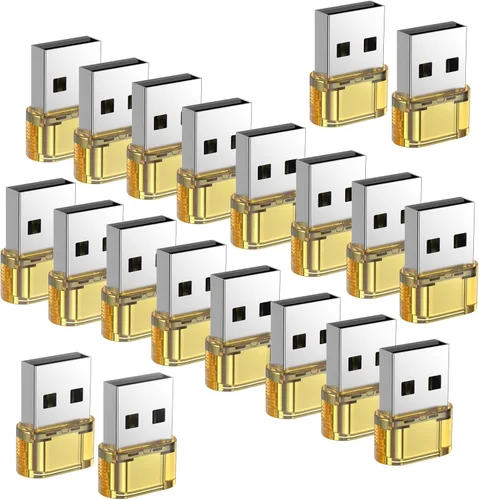 Miniatura 18 de Adaptador USB-A a USB-C paquete de 5 unidades, convertidor cargador USBC hembra a A macho, convertidor USB a USBC para iPhone 15 Plus Pro Max/Apple