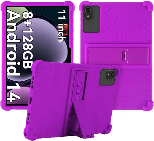 Miniatura 9 de Funda para tablet ApoloSign EP1095T/ApoloMedia EP1095T de 11 pulgadas, funda protectora de silicona suave, apta para niños, cubierta de tableta