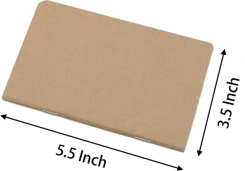 Miniatura 2 de Yansanido 24 cuadernos de bolsillo con tapa marrón de 5.5 x 3.5 pulgadas, 32 hojas (64 páginas), páginas en blanco, papel de 2.47 oz/m² (24)