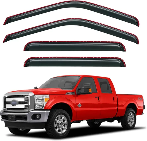 Miniatura 6 de Viseras de Lluvia para Ventanas para Chevy Silverado/GMC Sierra 1999-2006 1500/2500/3500/2500HD, Viseras de Ventilación para Ventanas Sombras