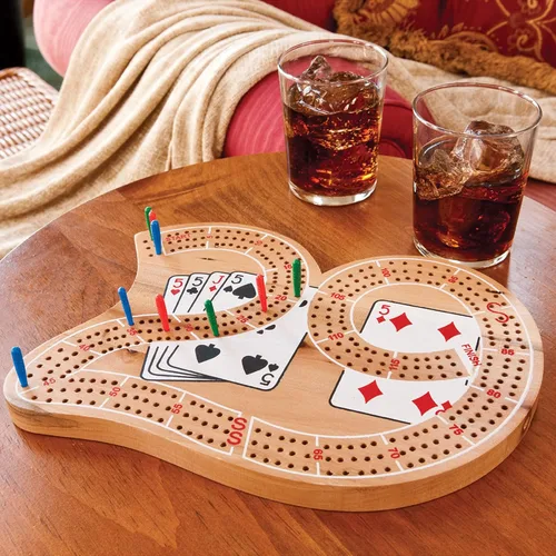 Miniatura 7 de Mainstreet Classics juego de Cribbage tradicional, de madera, 29 pulgadas (versión US)